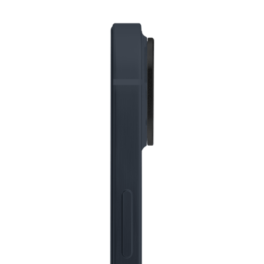 Protector de lente de aleación metálica para Apple iPhone 13/13 mini, Negro ónix
