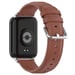 Bracelet de montre en cuir pour Xiaomi Smart Band 9 Pro Brown