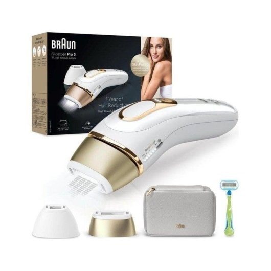 Épilateur À Lumière Pulsée Braun Silk Expert Pro PL5145 – 10 Niveaux, Pochette Incluse - vue 7