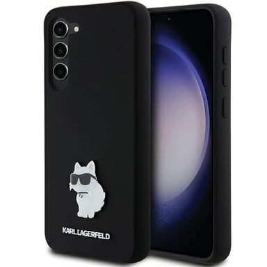 Custodia Karl Lagerfeld Choupette per Samsung Galaxy S23+, nera