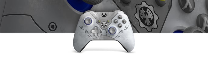 Microsoft Xbox Wireless Controller Gears 5 Kait Diaz Limited Edition Bleu, Gris Manette de jeu PC, Xbox One, Xbox One S, Xbox One X