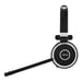 Jabra Evolve 65 MS mono Casque Avec fil &sans fil Arceau Bureau/Centre d'appels Micro-USB Bluetooth Noir