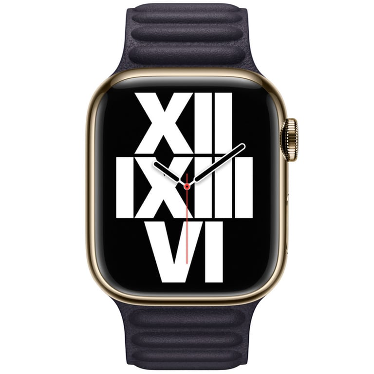 Apple Watch Leather Link Taille / Ink - vue 5