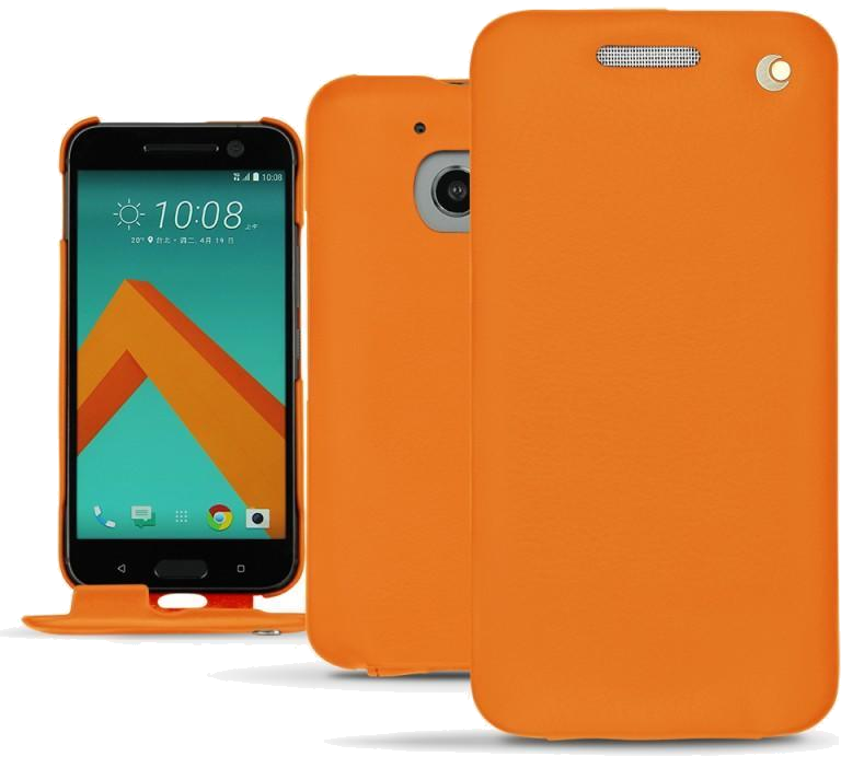 Housse cuir HTC 10 - Rabat verticalOrange