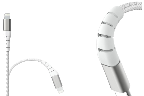 Câble Renforcé USB C / Lightning 1.2m PD + Garantie à vie Force Power Lite Neuf - vue 2