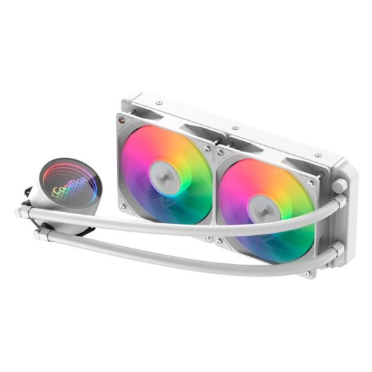 CoolBox Infinite Liquid 240 ARGB Processeur Kit de refroidissement du liquide 12 cm 1 pièce Neuf - vue 3