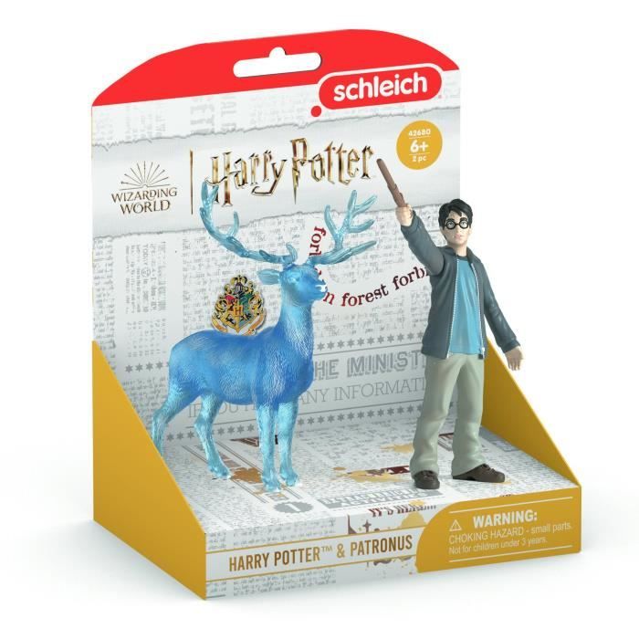 Figurines Harry et son Patronus Schleich 42680 Harry Potter® Pour enfant dès - vue 2