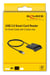 DeLOCK 91724 lector de tarjeta inteligente Interior USB USB tipo A Negro