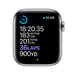 Apple Watch Series 6 OLED 44 mm Numérique 368 x 448 pixels Écran tactile 4G Argent Wifi GPS (satellite), blanc