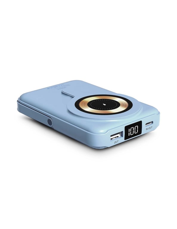 Urban Factory Magnee Power 10000 mAh Cargador inalámbrico Azul