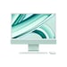 iMac Apple M3 59,7 cm (23.5'') 4480 x 2520 pixels 8 Go 512 Go SSD PC All-in-One macOS Sonoma Wi-Fi 6E (802.11ax), Vert