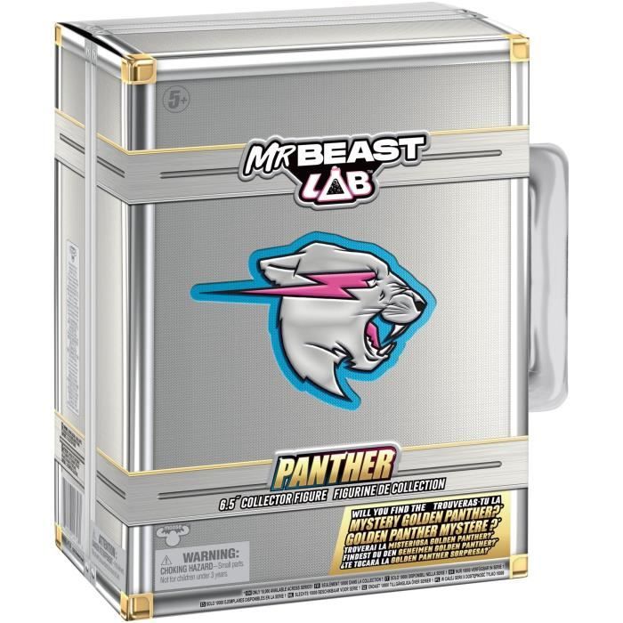 Figurine Collector MOOSE TOYS Panthère Mr. Beast Lab Ultime 15 8 cm 13 Points d'Articulation - vue 5