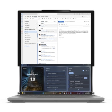 Lenovo ThinkBook Plus G6 Rollable Copilot+ PC Intel Core Ultra 7 258V Ordinateur portable 42,4 cm (16.7'') 32 Go LPDDR5x-SDRAM 1 To SSD Wi-Fi 7 (802.11be) Windows 11 Pro Français Gris