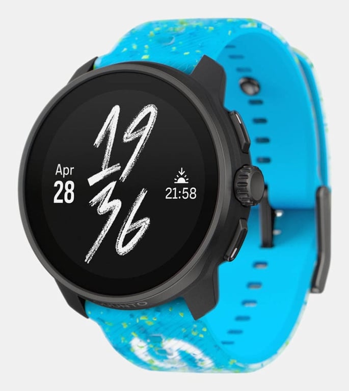 Suunto SS051015000 smartwatche et montre de sport 3 35 cm 1.32 AMOLED 45 mm Numérique 466 x 466 pixels Écran tactile GPS satellite Neuf