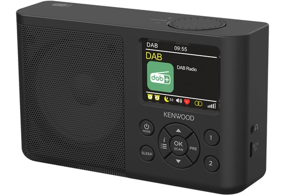 Kenwood CR-M33DAB Portable Numérique Noir