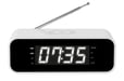Thomson CR221I Radio portable Horloge Numérique Blanc