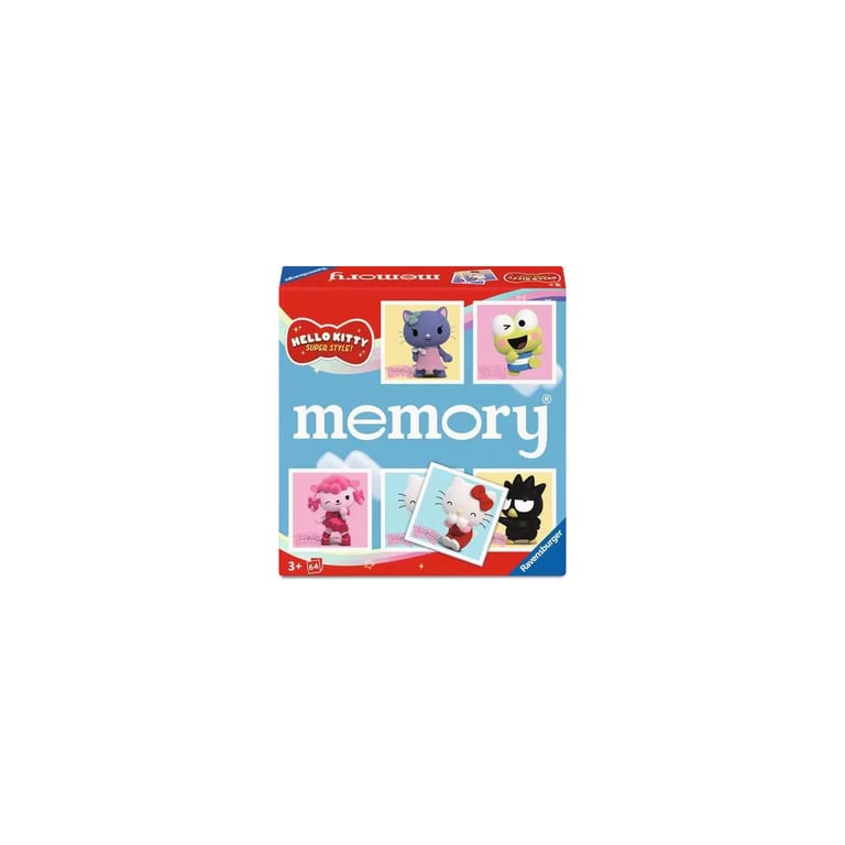 Ravensburger 25084 jeu de société memory® Hello Kitty 30 min Jeu de cartes A collectionner Neuf