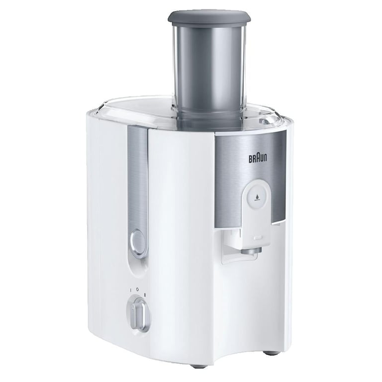 Centrifugeuse Braun J500WHITE – 900 W, Système anti-gouttes, Large cheminée 75 mm - vue 10