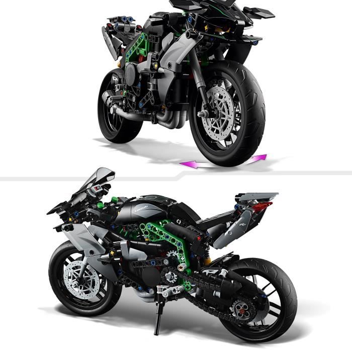 Lego Technic La Moto Kawasaki Ninja H2r 42170 Lego - vue 4