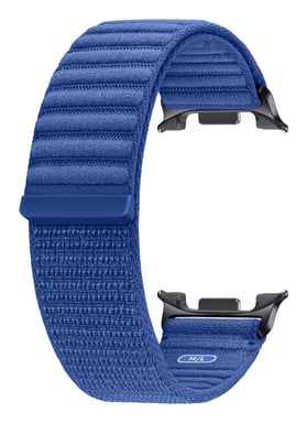 Correa de tela original para Samsung Galaxy Watch 8 (40/44 mm) / Classic (46 mm) - M/L - Azul marino