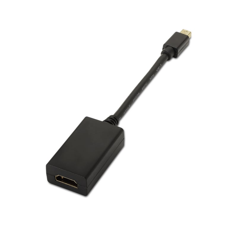 AISENS A125 0137 câble vidéo et adaptateur 0 15 Mini DisplayPort HDMI Neuf
