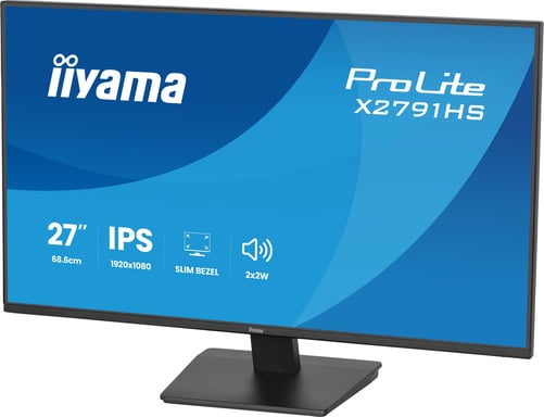 iiyama ProLite X2791HS-B1 écran plat de PC 68,6 cm (27'') 1920 x 1080 pixels Full HD LED Noir