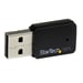 Adaptador de red inalámbrica mini USB 2.0 de doble banda AC600 de StarTech.com - dongle USB WiFi 802.11ac 1T1R (USB433WACDB)