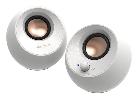 Creative Labs Pebble V3 Blanco Inalámbrico y alámbrico 10 W