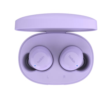 Belkin SoundForm Bolt Auriculares Inalámbrico Dentro de oído Llamadas/Música/Deporte/Uso diario Bluetooth Lavanda