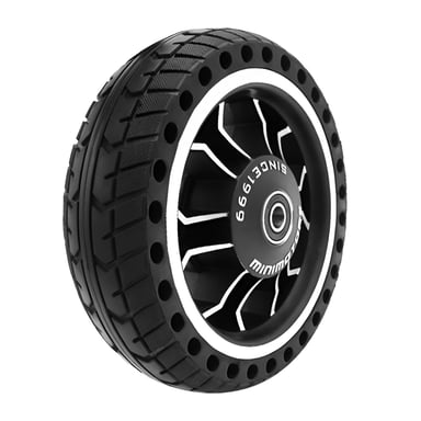 Ruota anteriore completa per Dualtron Mini pneumatico pieno integrato
