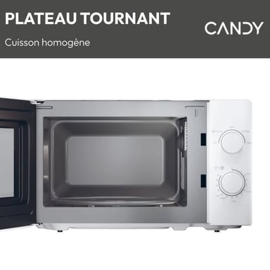 Microondas CANDY CMW20SMW 700W - 20 L - Blanco