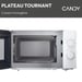 Microondas CANDY CMW20SMW 700W - 20 L - Blanco