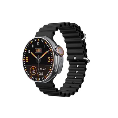 DCU Advance Tecnologic 34157018 smartwatche et montre de sport 3,66 cm (1.44'') AMOLED 30 mm Numérique 466 x 466 pixels Écran tactile Métallique