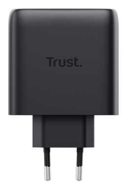 Trust Maxo Cargador GaN USB-C de 65 W - Negro