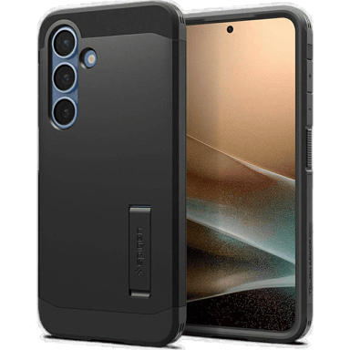 Cover Spigen Tough Armor Samsung Galaxy S25 compatibile MagSafe Nera