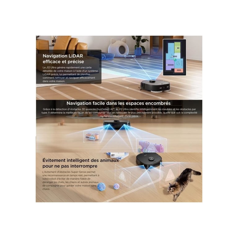 Eureka J12 ULTRA robot aspirateur Sans sac Neuf - vue 5