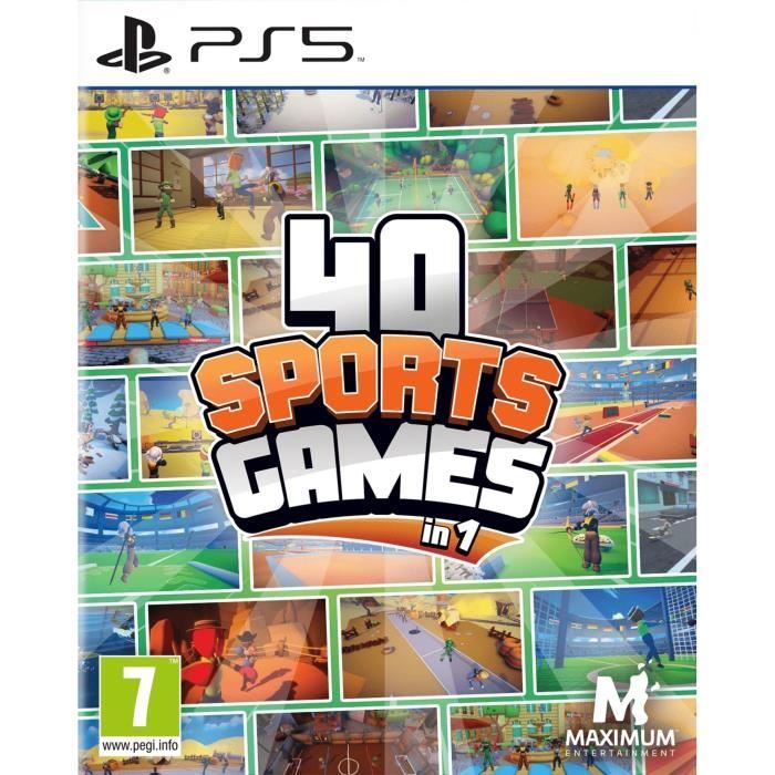 40 Sports Games in 1 - Jeu PS5 - Neuf