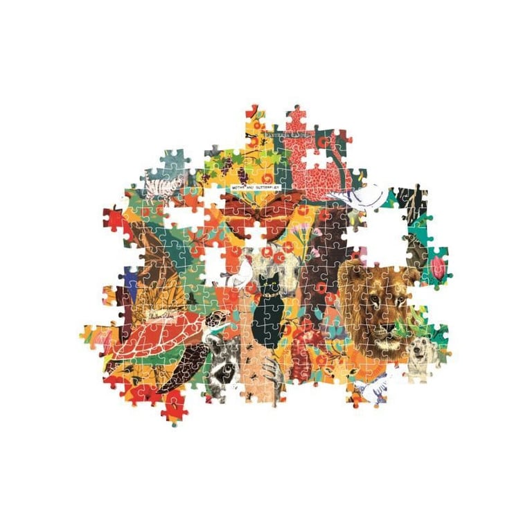 Puzzle Compact 1000 pièces : Animaux et Botanique Clementoni Puzzles - vue 9