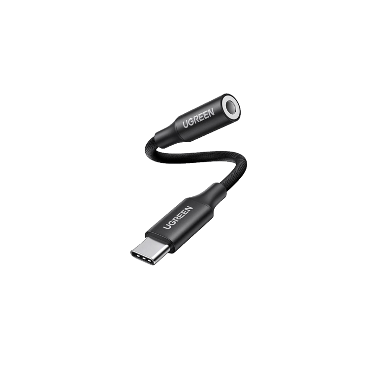 UGREEN Adaptateur USB C Jack 3.5mm TRRS DAC Compatible avec iPhone 16 Pro Max Plus 15 Galaxy S24 S23 Pixel 9 8 7 MacBook iPad Pro Air Câble Casque Micro Écouteurs Numérique 4 Pôles 1pc