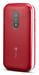Doro 6820 7,11 mm (0.28'') 117 g Telefono rosso per anziani