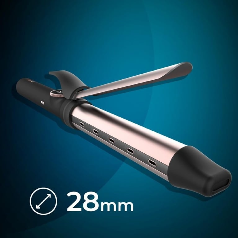 Boucleur à Cheveux Cecotec Bamba SurfCare Curly Sphere Céramique Tourmaline 28mm 120 210°C 10 Températures Arrêt Automatique et - vue 3