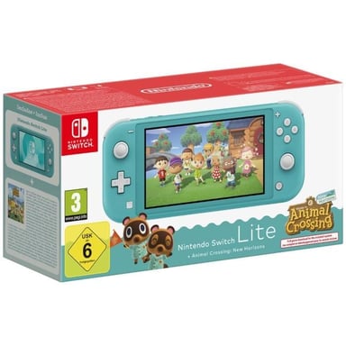 Nintendo Switch Lite Animal Crossing videoconsola portátil 14 cm (5.5'') 32 GB Pantalla táctil Wifi Turquesa