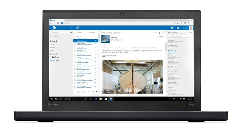 LENOVO Thinkpad X270 12  Core i3 3,7 GHz - SSD 512 Go - 8 Go AZERTY - Français - Bon état  - Lenovo reconditionné disponible sur Pixmania