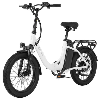 DYU C9 Vélo Électrique Pliable 250W 48V 15.6Ah Blanc