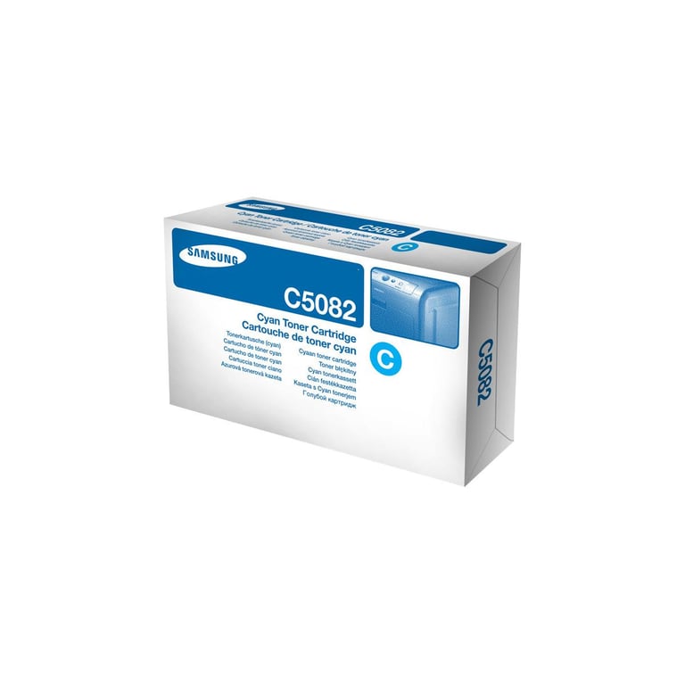 Samsung CLT C5082S Cyan Toner - vue 4