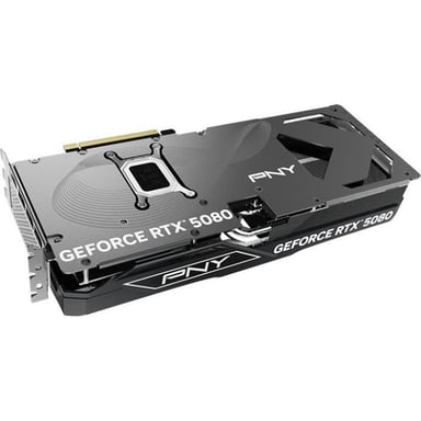 PNY GeForce RTX 5080 Overclocked Triple Fan GPU NVIDIA 16 GB GDDR7
