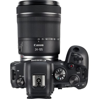 Canon EOS R6 + RF 24-105mm F4-7.1 IS STM MILC 20,1 MP CMOS 5472 x 3648 Pixeles Negro