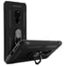 Coque pour Huawei Mate 20 Bi matière Rigide Souple Bague Support Vidéo Noir