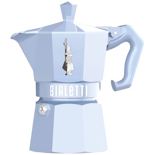 Bialetti Moka Exclusive Cafetière à moka Bleu - Neuf