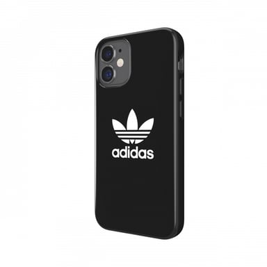 Adidas 42283 coque de protection pour téléphones portables 13,7 cm (5.4'') Housse Noir, Blanc Apple iPhone 12 Mini